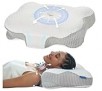 CorePillow Cervical Neck Pillow for Pain Relief  (Shell White or Sky Blue)