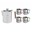 Members: 5-Pc Alpine Mountain Gear Stainless Steel Coffee Set (AMG9PERCSET, YMMV)
