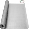 Vevor 5-ft x 20-ft x 60-mil T Diamond PVC Garage Flooring Roll (93.65-sq ft)
