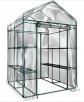 56" x 56" x 76" Home-Complete Walk in Greenhouse with 8 Sturdy Shelves