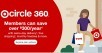 Target Circle 360 Members:  Earn $10 in Target Circle Rewards for Every Eligible $100+ Purchase