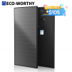 ECO-WORTHY 200W Solar Panel 25.2% High Efficiency All Black For Home RV