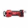 Milwaukee M18 18V Lithium-Ion Cordless Drywall Cut Out Rotary Tool (Tool-Only) + Milwaukee Compact Battery