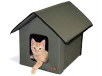 K&H Pet Products Outdoor Kitty House (Olive)