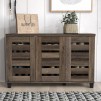 Steelside Millan 16-Pair Shoe Storage Cabinet: Dark Dusty Oak $104.99, Dusty Gray Oak $109.99 & More