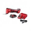 Milwaukee M18 18V Lithium-Ion Cordless Oscillating Multi-Tool Kit with one 1.5 Ah Battery & Charger