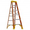 Werner Fiberglass Step Ladder: 6 ft. for $69.88,  8 ft. for $79.88