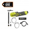 Ryobi USB Lithium Cordless Bike and Ball Pump Inflator Kit w/ 2.0Ah USB Lithium Battery/Charging Cable $30, More