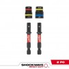 2-Piece Milwaukee SHOCKWAVE Impact-Duty Quik-Clear 2-In-1 Alloy Steel Magnetic Nut Driver Set