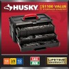 300-Piece Husky 1/4 in., 3/8 in. and 1/2 in. Drive Mechanics Tool Set