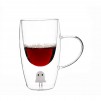 Way to Celebrate Coffee Glass Mug  (Bat, Ghost or Pumpkin)