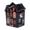 Way to Celebrate Halloween Ceramic Treat Jar, Food Storage (Haunted House, Ghost or Coffin)