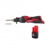 Milwaukee M12 12-Volt Lithium-Ion Cordless Soldering Iron with 2.0 Ah Compact Battery Pack