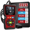 NEXPOW OBD2 Car Code Reader Diagnostic Scanner Tool (Red, V519)