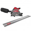 Milwaukee M18 FUEL 18V Lithium-Ion Cordless Brushless 6-1/2 in. Plunge Cut Track Saw with 55 in. Track Saw Guide Rail