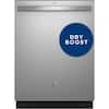 GE 24 in. Built-In Tall Tub Top Control Stainless Steel Dishwasher w/Sanitize, Dry Boost, 52 dBA