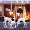 Wayfair  - Up to 80% off Black Friday Deal: Reindeer Set Outdoor Christmas Decoration With LED Lights for $84.99 & More