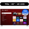 85" TCL Class S4 4K UHD HDR Smart TV with Roku TV (NEW 2025) - 85S41CR