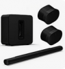 Sonos Arc Ultra Soundbar Bundle with 2x Era 300 Wireless Speaker & Sub 4 Subwoofer (Black or White)
