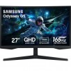 27-Inch Samsung Odyssey G55C QHD 165Hz Curved Gaming Monitor (LS27CG556ENXZA)