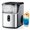Simzlife Nugget Ice Maker Countertop, Portable Ice Maker Machine