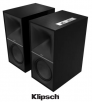 Pair Klipsch The Nines Wireless Active Bookshelf Speakers (Black or Walnut)