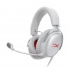 HyperX Cloud III Wired Gaming Headset w/ Detachable Microphone for PC, PS5, Xbox Series X|S (Gray/Red)