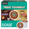 50-Count The Original Donut Shop, Snickers and Twix Coffee Variety Pack Flavored K-Cup Coffee Pods