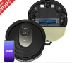 Shark (AV2001WD) AI Robot Vacuum & Mop, Perfect for Pets, Wifi, Works with Alexa, Black/Gold