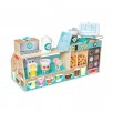 35-pc. Melissa & Doug Wooden Cafe Barista Coffee Shop