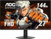 27" AOC - 27G50F IPS, FHD, 144hz, G-Sync Compatible, Gaming Monitor - Black