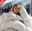 Wellos 900+ Fill Power Down Comforter: Queen $44.99, King $49.99 & More