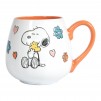 20-Oz  Peanuts Mother Baby Orange Ceramic Mug