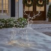 Home Depot - 50% off Holiday Yard Decorations: 4 ft. LED Wire Reindeer Holiday Yard Decoration $19.98 & More
