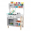 KidKraft All Time Wooden Play Kitchen with Oven, Microwave and 39-Piece Accessory Set