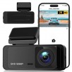 1296P Ecomoment Front Dashcam with Night Vision, Loop Recording & Parking Mode (A03, Black)