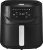 8-Qt  bella PRO Touchscreen Air Fryer with Divided Basket - Matte Black