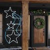 4-Ft Home Accents Holiday Twinkling LED Shooting Stars Holiday Yard Decoration Y6  for $12.98 & More