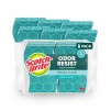 6-Count Scotch-Brite Odor Resist Heavy Duty Scrub Sponge 2 for $10.9