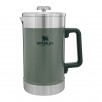 48-Oz STANLEY Classic Stay-Hot French Press Coffee Maker (Hammertone Green or Cream Gloss)