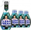 4-Pack 16-Oz  Mr. Clean Clean Freak Multi Surface Cleaning Spray, Starter Kit and Refill Bundle, Unstopables Fresh Scent