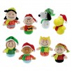 Ruz 6"  Peanuts 75th Anniversary Plush Pals, 8 Characters