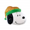 Ruz 16-inch Figural Holiday Soft Pillow,   (Snoopy White or Stitch Blue)