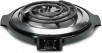 Elite Gourmet ESB-300X Single Countertop Coiled Burner, 1000 Watts Electric Hot Plate, Black