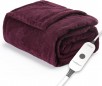 50" x 60"  Sunbeam Electric Throw Royal Luxe Microplush Heated Blanket for  $24.93  & More