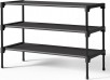 Prime Members:  3-Tier Kitsure  Non-Woven Shoe Rack  (Black)