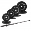 90-Pound  BalanceFrom Cast Iron Standard Weight Including 5FT Standard Barbell with Star Locks