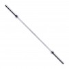 6FT Signature Fitness Olympic Straight Barbell, Alloy Steel Weightlifting Bar with 2IN Sleeves (Silver Finish)