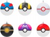 Hallmark Keepsake  Mini Pokemon Poke Balls Ornaments, Set of 6