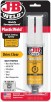 25-ml  J-B Weld 50132 PlasticWeld Quick-Setting Epoxy Syringe - Translucent Yellow
